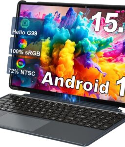 jumper 15.4" 2-in-1 Tablet with Magnetic Keyboard, Helio G99 Processor